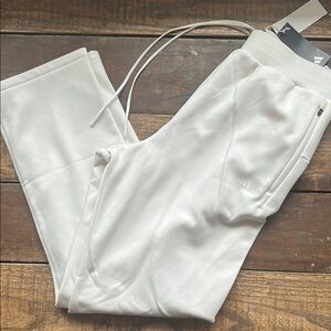 Adidas Men's White Jogger Pants